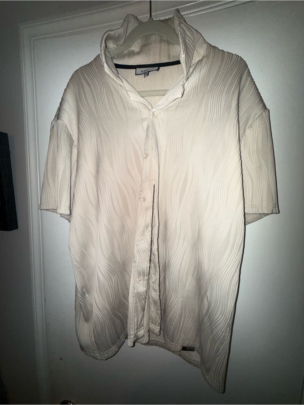 Mauvais Relaxed Fit Wave Shirt Men's Medium